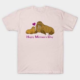 Walrus Mother's Day T-Shirt